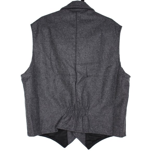 Schaefer Outfitter Mens XL Western Cattle Baron Wool Vest NEW O937 - Picture 5 of 6